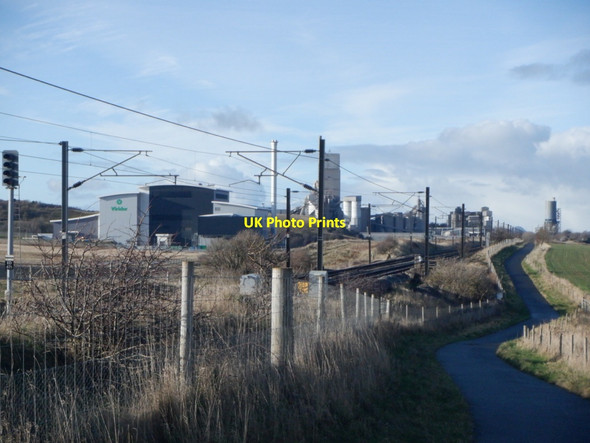Photo 6"x4" Cycle path approaching the cement works Innerwick\/NT7274 c2021