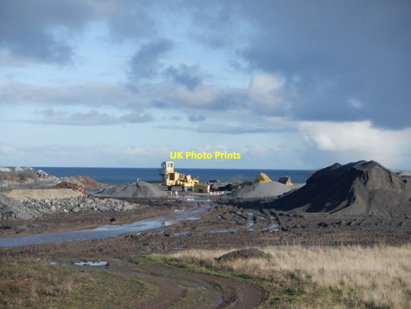 Photo 6"x4" Limestone quarry, East Barns Broxburn\/NT6977 c2021 P2