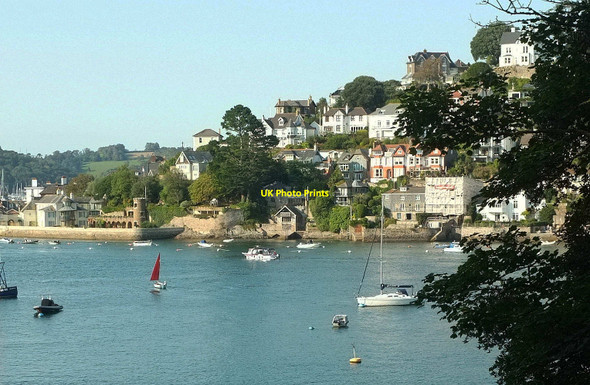 Photo 6"x4" Kingswear from Castle Road Dartmouth c2020