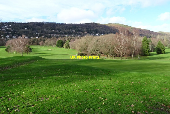 Photo 6"x4" Worcestershire Golf Course Malvern Common c2021