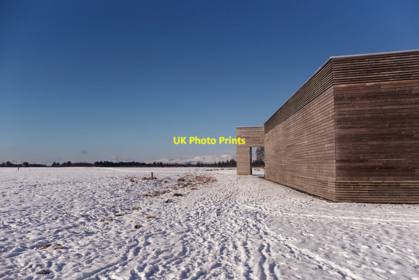Photo 6"x4" National Trust for Scotland Visitor Centre at Culloden Leanach\/NH7544 c2021