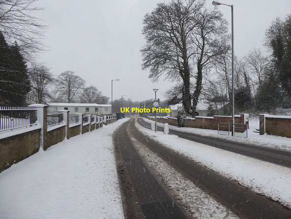 Photo 6"x4" Snow, Hospital Road, Omagh Omagh c2021