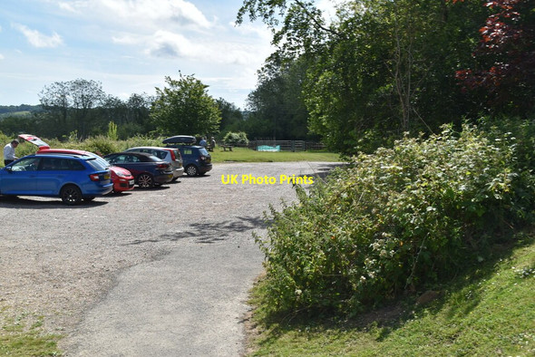 Photo 6"x4" Village car park, West Hoathly West Hoathly c2020
