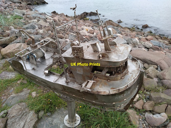 Photo 6"x4" Stonehaven Sculpture Stonehaven c2020