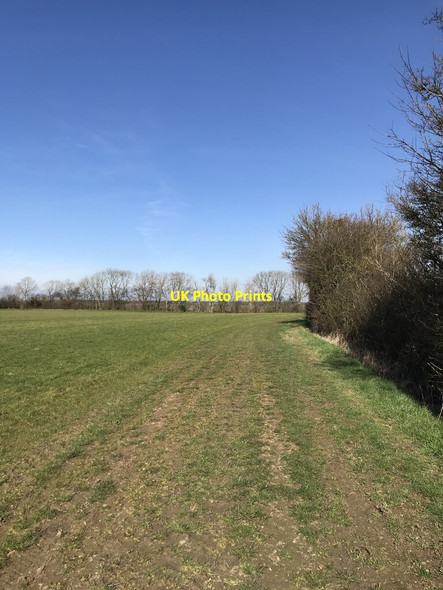 Photo 6"x4" Bridleway near Hargrave Covington\/TL0570 c2021