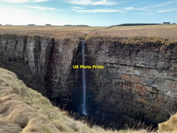 Photo 6"x4" Waterfall at Riera Geo. Sarclet c2021