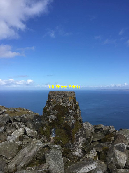 Photo 6"x4" Ailsa Craig Trig Point Flush Bracket S6177 Ailsa Craig c2018
