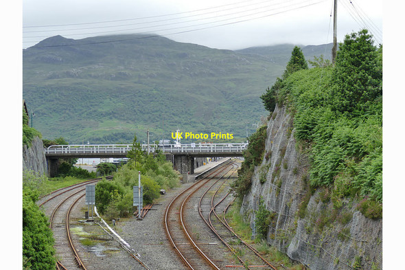 Photo 6"x4" Approach to Kyle of Lochalsh station Kyle of Lochalsh\/Caol Loch Ailse c2019