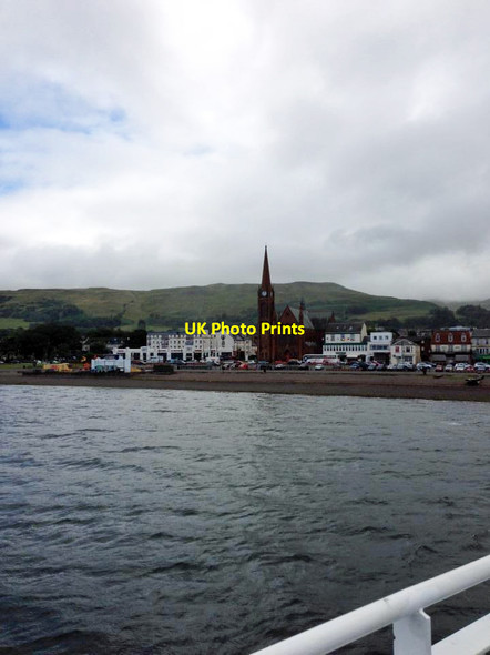 Photo 6"x4" View to Largs from Cumbrae Ferry Largs\/NS2059 c2014