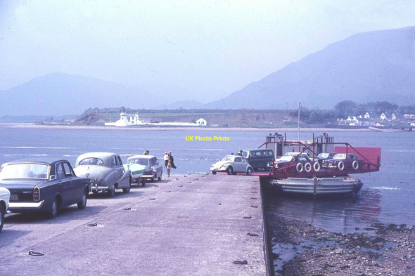 Photo 6"x4" The Corran Ferry on the Onich side of Loch Linnhe Inchree c1968