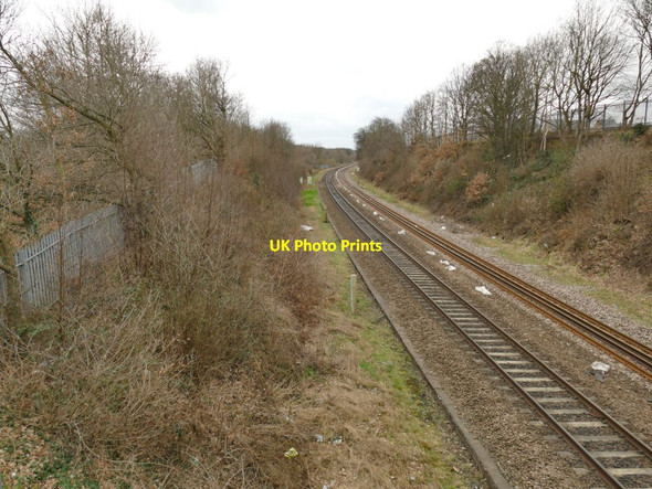 Photo 6"x4" Railway west of Cross Gates Cross Gates\/SE3534 c2021