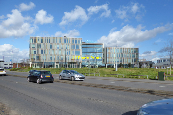 Photo 6"x4" Elekta Cornerstone building, Manor Royal zone 2, Crawley Crawley\/TQ2736 c2021