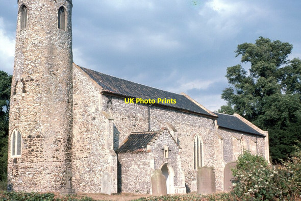 Photo 6"x4" St Lawrence's Church - Beeston St Lawrence,  Norfolk Beeston St Lawrence c1975