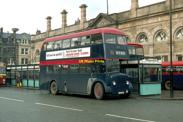 Photo 6"x4" Accrington bus station \u00e2\u0080\u0093 1973 Accrington c1973
