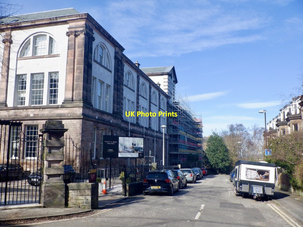 Photo 6"x4" Admiral Terrace and Boroughmuir High School Merchiston c2021