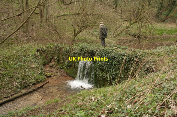 Photo 6"x4" Culvert and waterfall in Welton Vale (3) Welton le Wold c2021