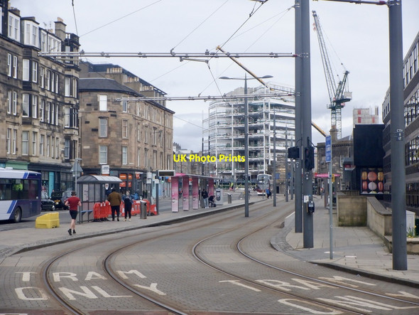 Photo 6"x4" Tramlines, Haymarket Terrace Craigleith\/NT2374 c2021