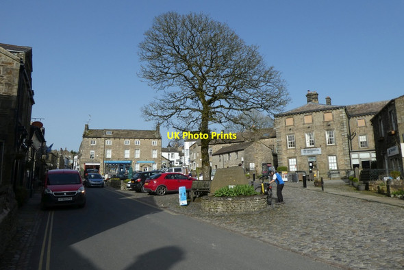 Photo 6"x4" Centre of Grassington Grassington c2021