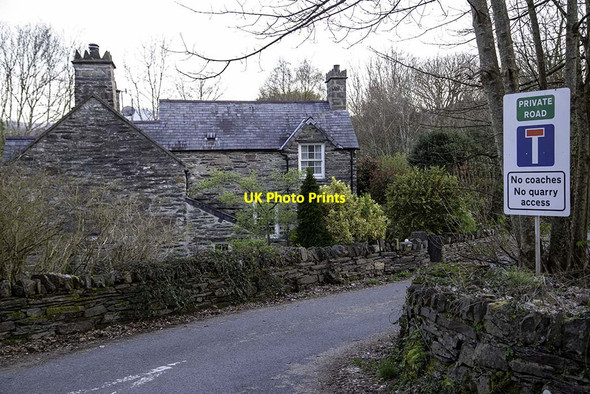 Photo 6"x4" Old road to Minffordd Quarry Minffordd\/SH5938 c2021