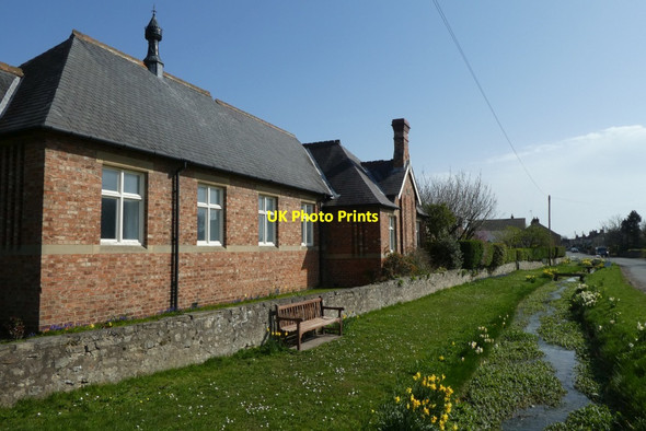 Photo 6"x4" Stream and Snape Village Institute Snape\/SE2684 c2021