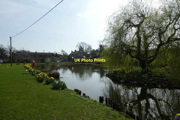 Photo 6"x4" Village pond in Grewelthorpe Grewelthorpe c2021
