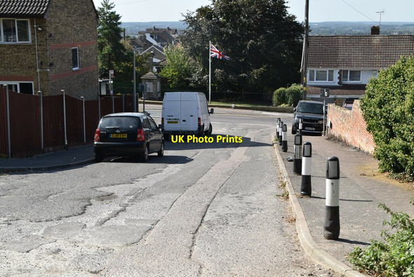 Photo 6"x4" Entering Burham on byway Burham c2020