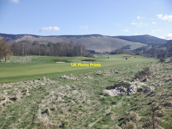 Photo 6"x4" Cardrona golf course Glentress\/NT2839 c2021