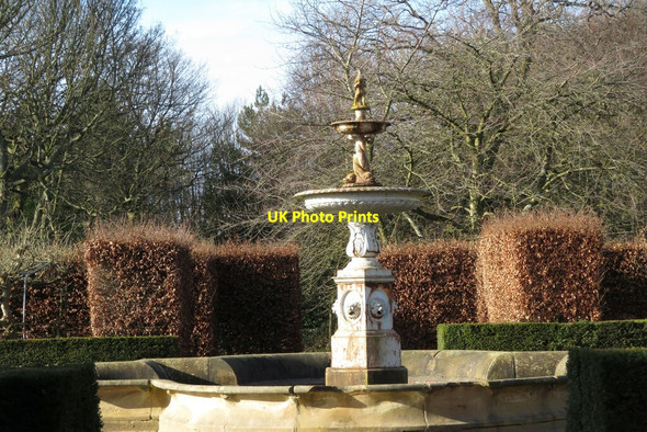 Photo 6"x4" Fountain, Temple Newsam Colton\/SE3632 c2021