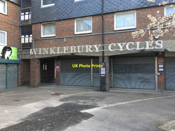Photo 6"x4" Winklebury Cycles - Winklebury Centre Basingstoke c2021