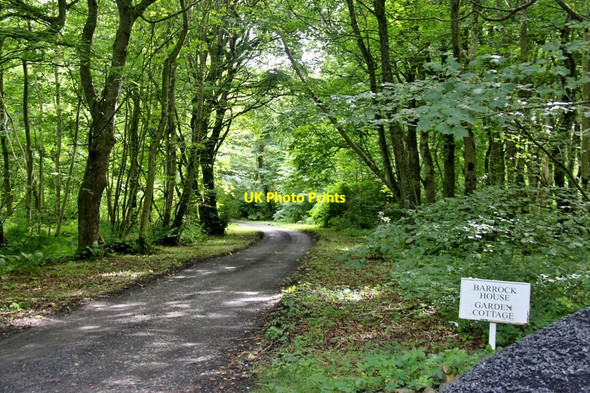 Photo 6"x4" Driveway to Barrock House Sortat c2017