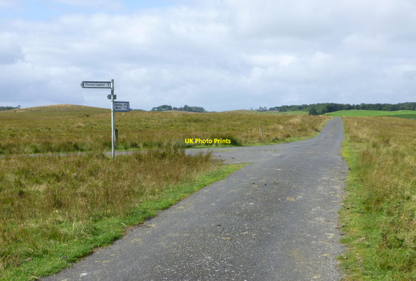 Photo 6"x4" Road junction  Thockrington c2017