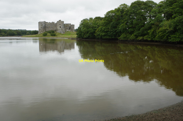 Photo 6"x4" Carew River and Carew Castle Carew c2017