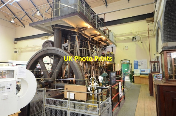 Photo 6"x4" Langford Steam Pumping Station - Lilleshall Steam Pumping Engine Maldon c2017
