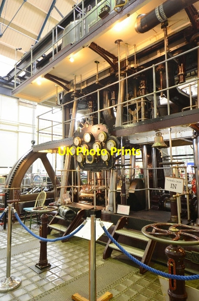 Photo 6"x4" Langford Steam Pumping Station - Lilleshall Steam Pumping Engine Maldon c2017 P2
