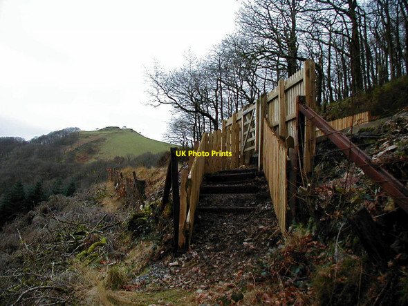 Photo 6"x4" Approaching the new Ty'n-y-castell foot crossing Devil's Bridge\/Pontarfynach c2002
