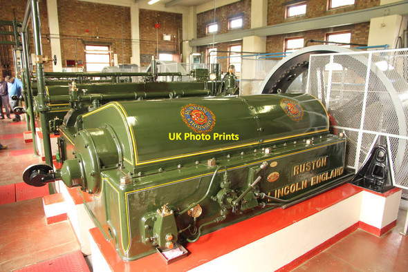 Photo 6"x4" Lade Bank Pumping Station Lade Bank c2017