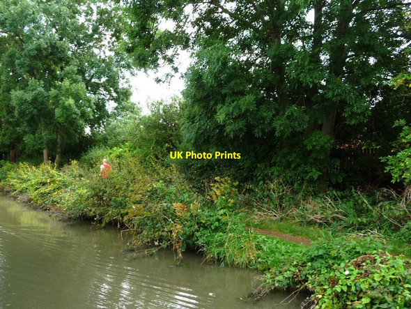Photo 6"x4" Jogger on the towpath in Brownsover, Rugby Rugby c2017