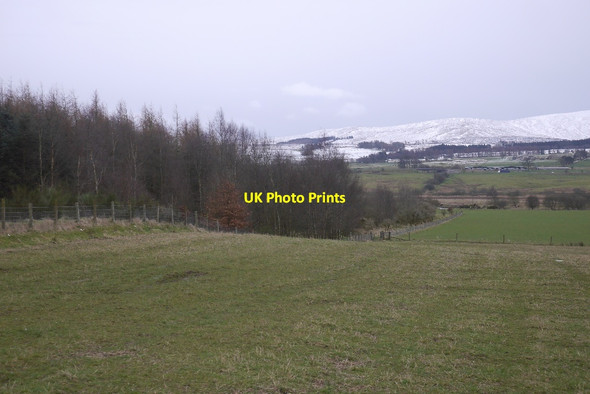 Photo 6"x4" View across Strathearn Greenloaning\/NN8307 c2017