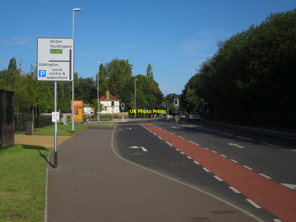 Photo 6"x4" Turning to Eddington Arbury\/TL4460 c2017