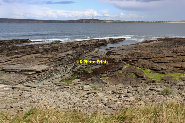 Photo 6"x4" Rock foreshore at Castletown Castletown\/ND1967 c2017