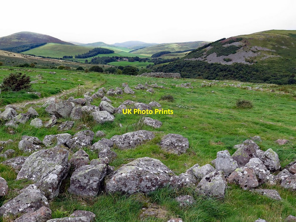 Photo 6"x4" Enclosure below Easter Tor Westnewton\/NT9030 c2017