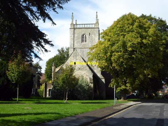 Photo 6"x4" St Mary de Lode church Gloucester c2017