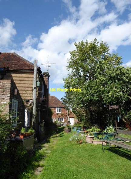 Photo 6"x4" Staplehurst: view north from the churchyard Staplehurst c2017
