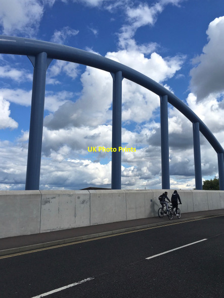 Photo 6"x4" London Road railway bridge Derby\/SK3535 c2017