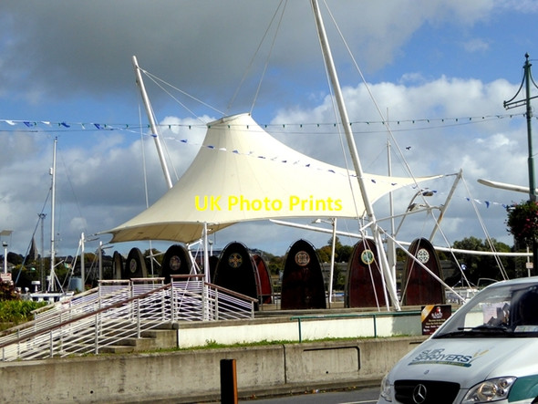 Photo 6"x4" Sculpture in the Millennium Plaza Waterford\/S5911 c2017