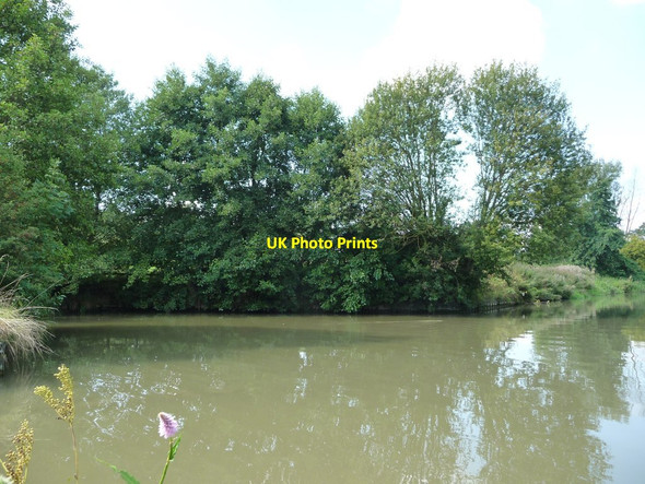 Photo 6"x4" Winding hole below [south of] Watford Locks Watford\/SP6068 c2017
