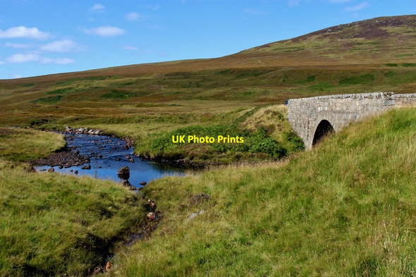 Photo 6"x4" Bridge at Inchkinloch Inchkinloch c2017