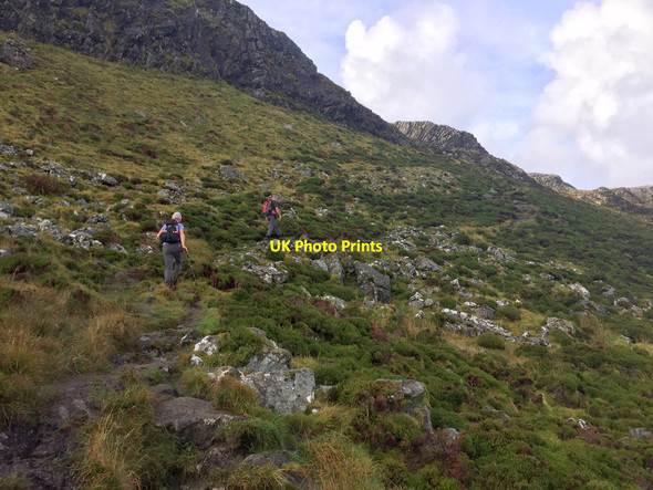 Photo 6"x4" The path to An Sgurr Sandamhor c2017 P1