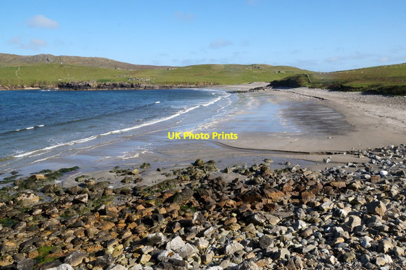 Photo 6"x4" Lund beach at low tide Underhoull c2017