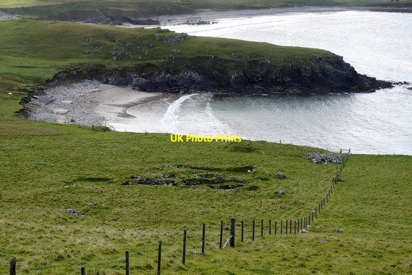 Photo 6"x4" Burga Sands from Underhoull, Westing Underhoull c2017